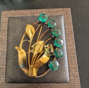 Large Gold Filled Brooch